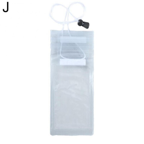 (Transparent) Waterproof Bag Transparent Dustproof Sealed Diving Bag Touchscreen