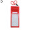 (Red) Waterproof Bag Transparent Dustproof Sealed Diving Bag Touchscreen 1