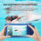 (pink) Waterproof Bag Transparent Dustproof Sealed Diving Bag Touchscreen 3