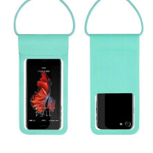 (Blue L) Universal 30m Waterproof Underwater Phone Case Dry Bag Protective Beach Pouch - Black L, 28.8x11cm