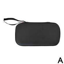 (Black) Game Console Storage Bag Multilayer Case for RG40XX H Shockproof Protective