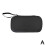 (Black) Game Console Storage Bag Multilayer Case for RG40XX H Shockproof Protective 1