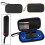 (Black) Game Console Storage Bag Multilayer Case for RG40XX H Shockproof Protective 4