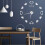DIY Acrylic Mirror Wall Clock, 120x120cm, Silver 9