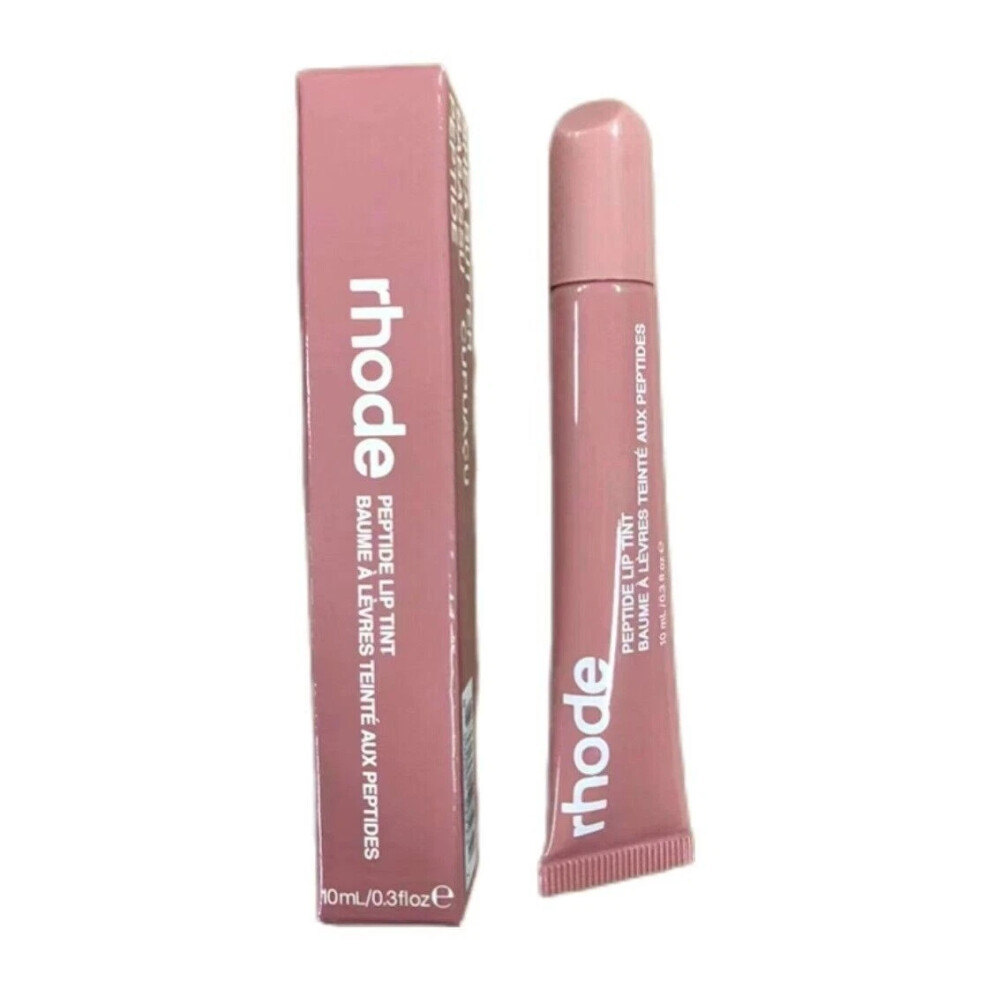 (04# Toast) Rhode Skin Jelly Bean Peptide Lip Tint Raspberry Jelly Lip Balm 0.3oz / 10ml
