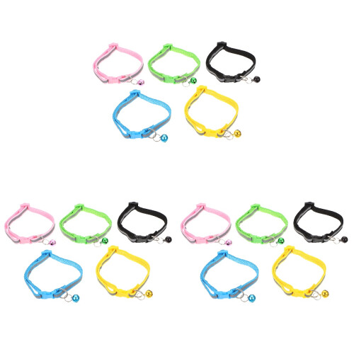 15 Unidades Collares Reflectantes Para Y Perros Con 1