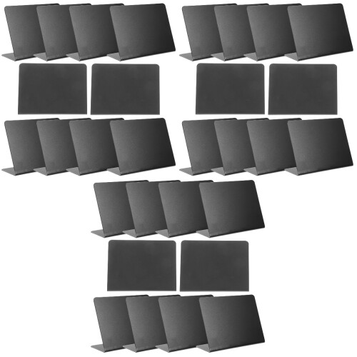 30 Unidades Mini De Tiza Reutilizables De Acrílico 2