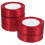 Polyester Decoratielint Rood Voor Bouquet En 3