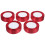 Polyester Decoratielint Rood Voor Bouquet En 5
