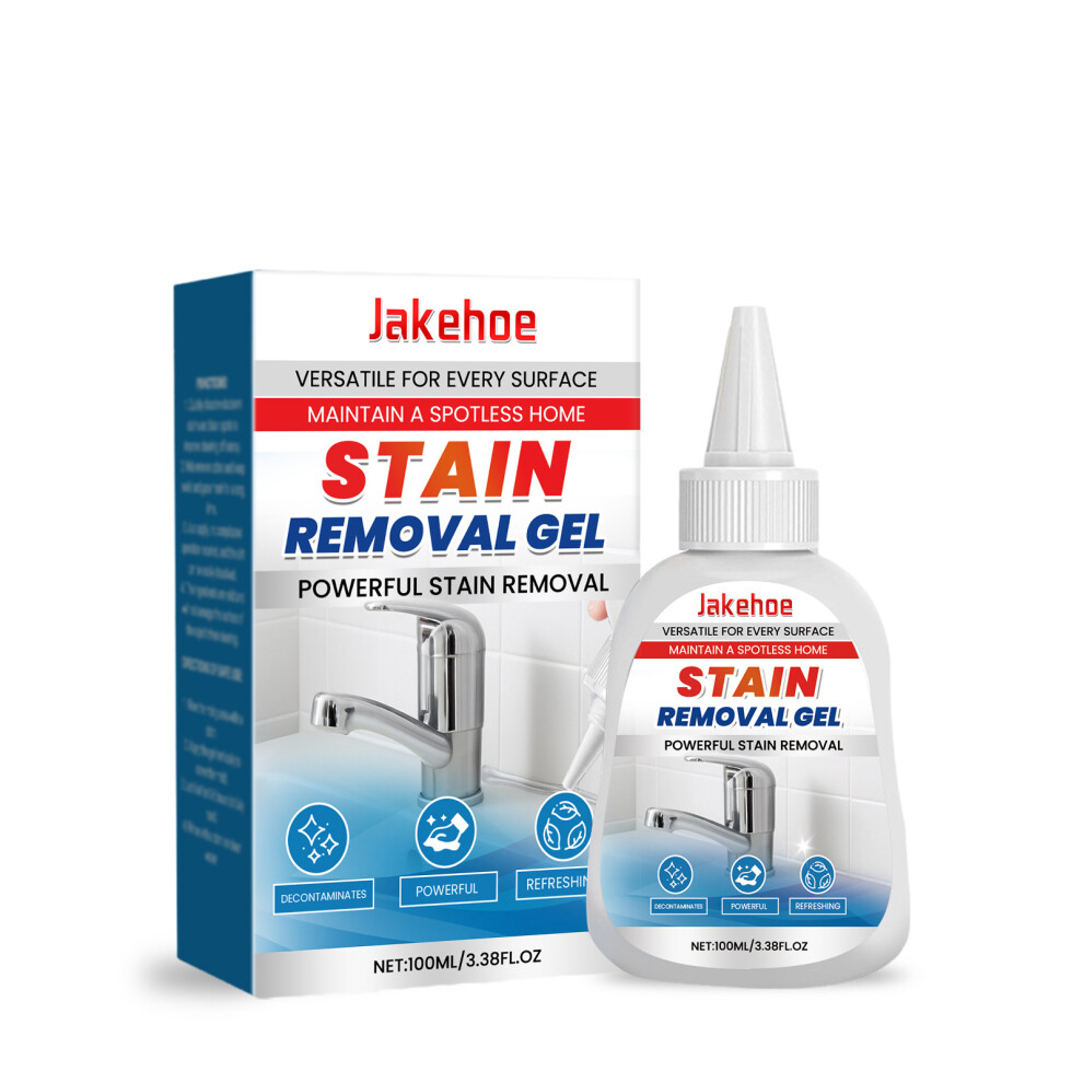 (100ml) JAKEHOE stain cleaning gel multi-purpose cleaning household seal ring gap stain remover tip