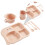 1Ensemble Assiette PP Rose Unique 3