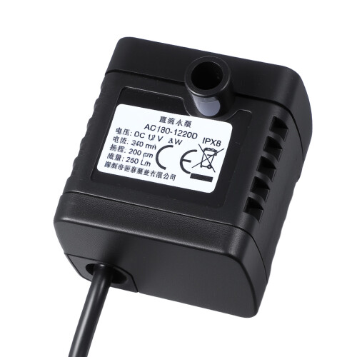 2 Pezzi 12 V 250 L/H Mini Pompa Subacquea In