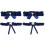 4 Pezzi Sposa Set Garze Fascia 2