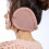 Copriorecchie in Chenille Rosa Confortevole Per Inverno 10