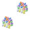 200 Uova 3 Cm Per Decorazione E 3