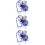 3 Pezzi Fascinator Sposa Cerimonia Fascia Per 10