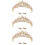 3 Set Con Barocca Per Sposa Base 8