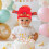 Cappellino Cotone Rosso Primo Compleanno E Bambini 4