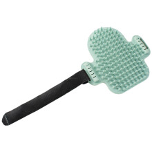 2 Groomer In Gomma Pettine Massaggiante Da