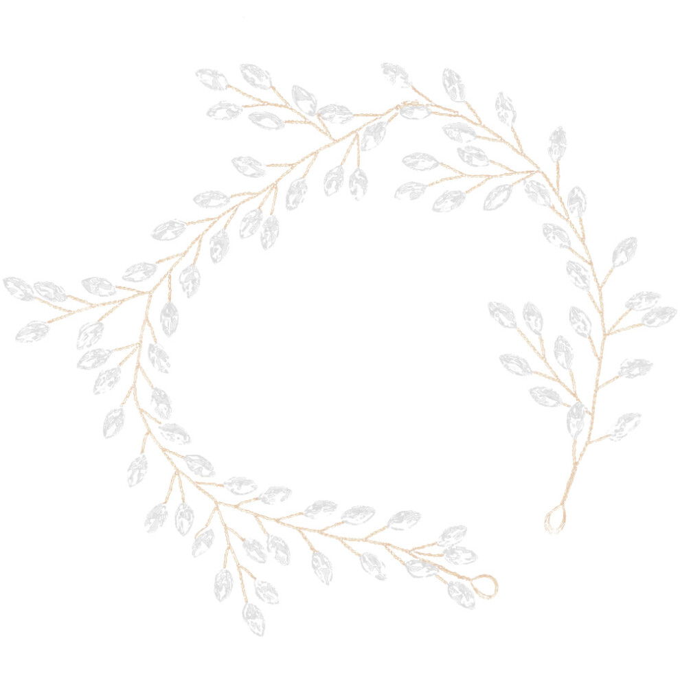 2 Pezzi Cerchietto Nuziale In Fascia Per-image