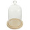 2 Set Copertura In Per Fiori Essiccati Con Base 11