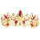 2 Pezzi Copricapo con Nuziale Fascia Tiara 2