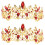 2 Pezzi Copricapo con Nuziale Fascia Tiara 6
