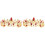2 Pezzi Copricapo con Nuziale Fascia Tiara 3