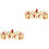 2 Pezzi Copricapo con Nuziale Fascia Tiara 4