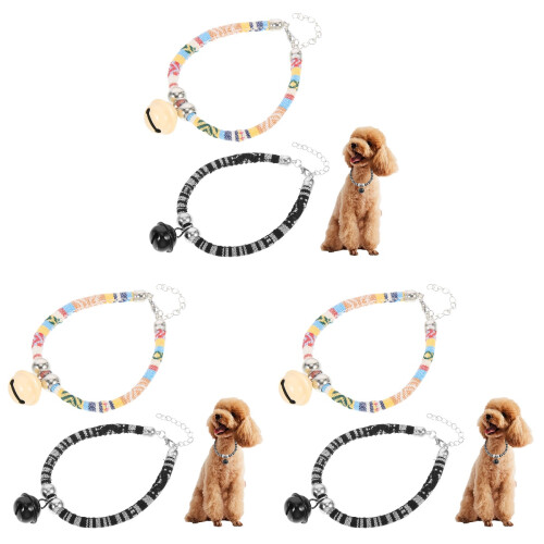 6 Unidades Coleiras Para E Cachorros Acessórios Para 1