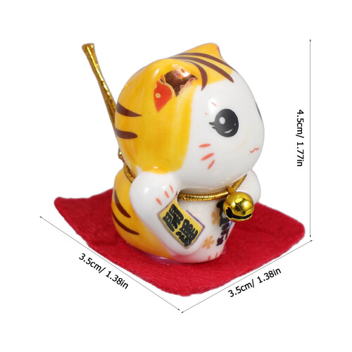 Miniaturas De Cerâmica Japonesas Da Sorte Para Decoração 1