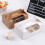 8 Pezzi 6 Scatola Portatile In Kraft Per Cupcake 10