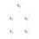 5Pcs Design Cemetery Stake Decorativo Para Exterior 6
