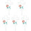 5Pcs Design Cemetery Stake Decorativo Para Exterior 2