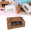 8 Pezzi 6 Scatola Portatile In Kraft Per Cupcake 9