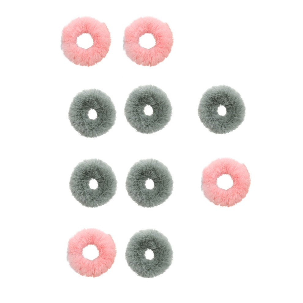 20 Stuks Elastische Haarbanden Voor Paardenstaarten-image