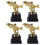 4 Unidades Troféu Plástico Recompensa Festa 6