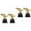 4 Unidades Troféu Plástico Recompensa Festa 5