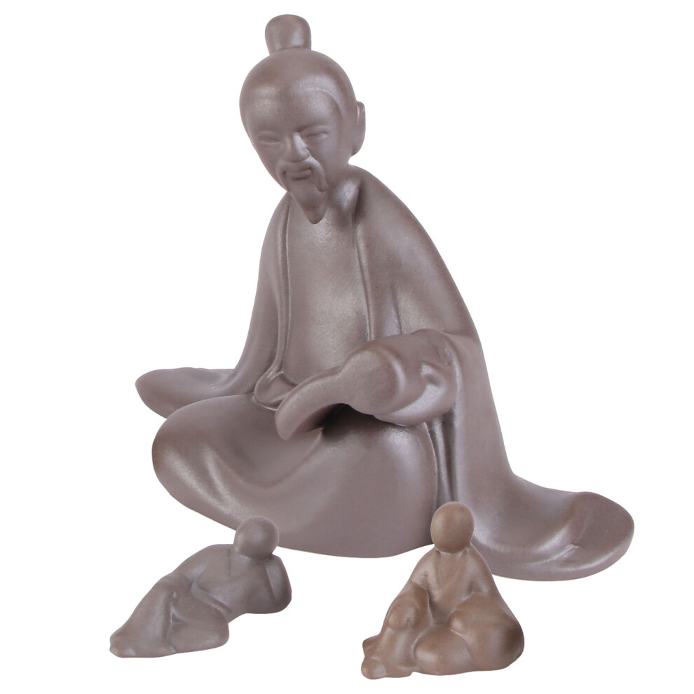 9 Sztuk Fioletowy Piasek Ceramiczne Wyroby Dekoracja Domu (3 Style)-image