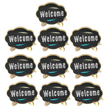 40 Unidades Quadro-Negro 10X7,5 Cm Face Para Festas