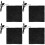 4Pcs Tapete Aquecido Para Com Controlador Digital 7