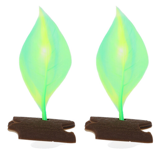 2 Pcs De Planta Simulada Para 2