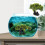 2Pcs Planta Artificial Para Decoração 11