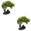 2Pcs Planta Artificial Para Decoração 8