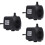 3Pcs 10W Mini Submersível Com Para Fontes Lagos Aquários 6