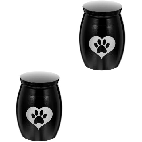 2 Unidades Urna Para Cachorro E Aço Inoxidável 2