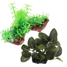 2 Unidades Imitação Planta Decoração Paisagismo Suprimentos