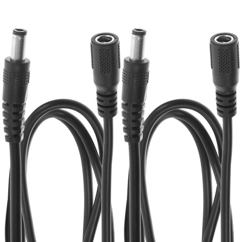 4 Unidades Adaptador De Com Extensão E Conectores Macho Fêmea