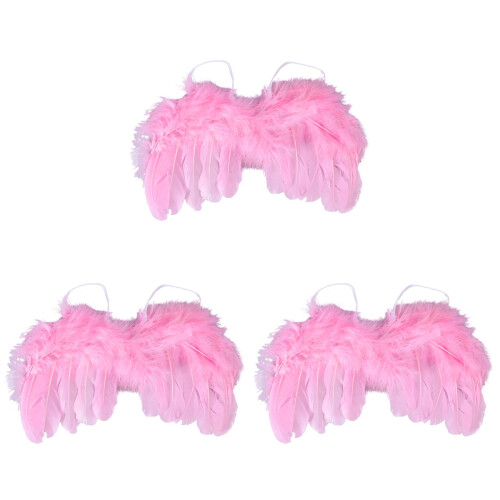 3Pcs Pena Natural Para Bebê Recém-Nascido Rosa 1