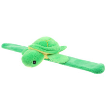 Cute Turtle Plush Slap Pulseira Para Crianças Presente De